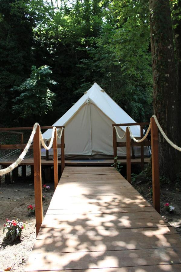 River Tribe Glamping Laino Borgo Exterior photo