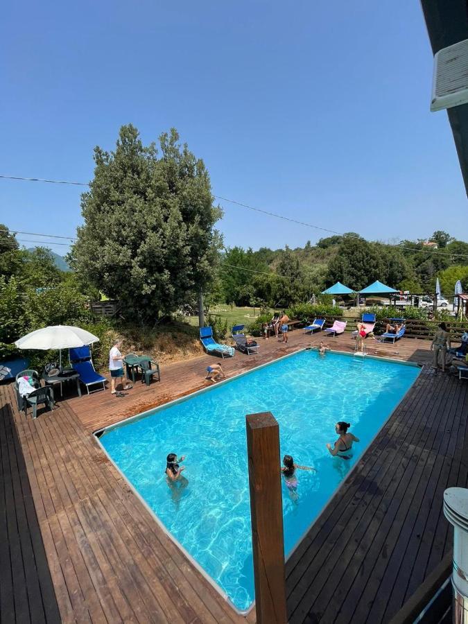River Tribe Glamping Laino Borgo Exterior photo